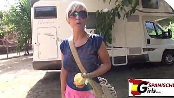 Mother and daughter fucked while camping