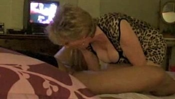 Granny Loves sucking fat black cock