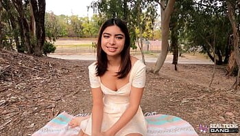 Real Teens - Cute 19 Year Old Latina Shoots Her First Porn