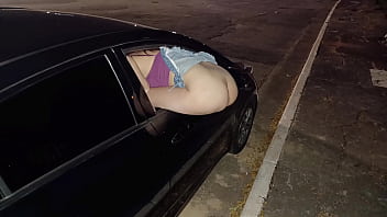 Wife ass out for strangers down lady-love her in public!