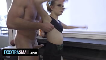 Exxxtra Small - Gorgeous Tiny Blonde Will Punch a recall To Succeed in Come into possession of The Team Even Banging Her Thumbnail