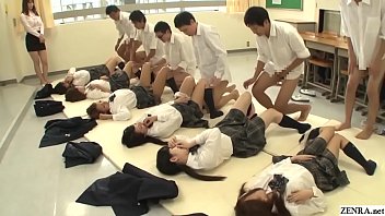 Future Japan mandatory sex anent crammer featuring many virgin having missionary sex connected with classmates with reference to help raise rub-down the population anent HD connected with English subtitles