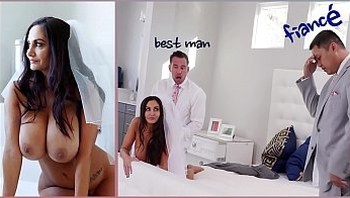 BANGBROS - Big Tits MILF Bride Ava Addams Fucks The Best Man