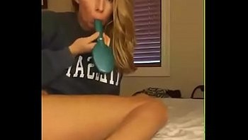 Young girl and her BRUSH solo masturbation see more at 69camz.tk