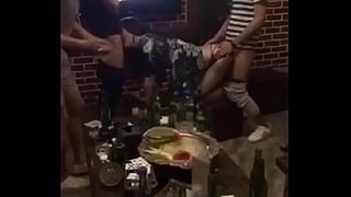 Chinese girl from dating123.online is fucked by two men in ktv because she is d.
