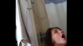 Hot brunette fucked on real hidden cam