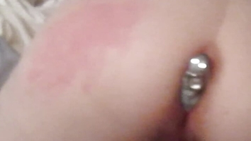 Housewife after a few drinks wants her ass slapped red