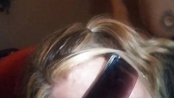 Cuckold husband as his new guy fucks my ass