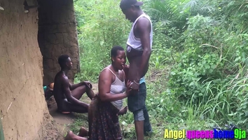 Some Where In Africa, Married House Wife Caught By The Husband Having Sex With Stranger In Her Husband Local Hurt At Day Time,watch The Punishment He Give To Them (softkind Fucksy)( Bangking Empire)( Patricia 9ja) 11 Min