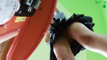 盗撮 ゲームセンター UPS Upskirt パンチラ 逆さ撮り