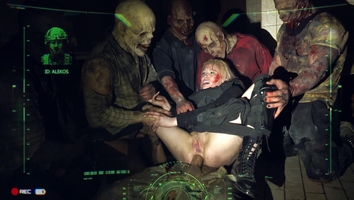 HORRORPORN Zombie Anal Fuck