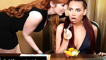 MOMMY'S GIRL - Pervert Redhead Boss MILF Lauren Phillips Wants To Fuck Her New Intern Sabina Rouge