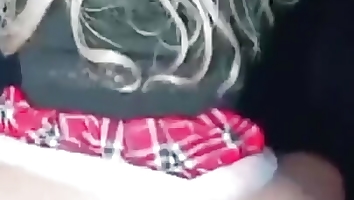 MY BOYFRIEND ASKED ME TO WEAR A MINISKIRT BECAUSE THAT HIGHLIGHTS MY CURVES AND HE WANTED TO PENETRATE ME IN THIS WAY