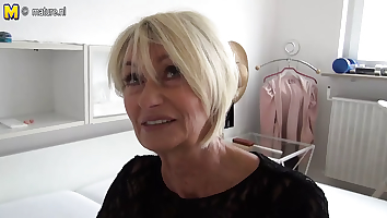 Very old and incredible HOT German GILF grandma