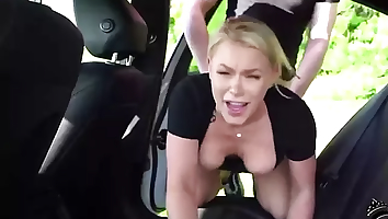Bits tits milf loud moaning getting fucked doggy style