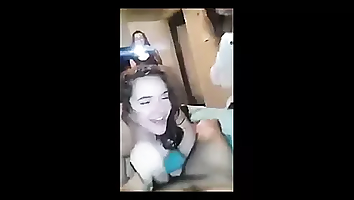 Friend record blowjob