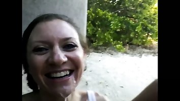Dogging with strangers at the beach