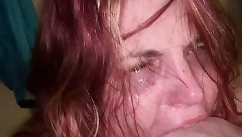 Degraded, slapped, gagged kinky bdsm whore