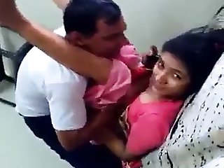 Father and Stepdaughter Playing While Doing Yoga: Porn ae
