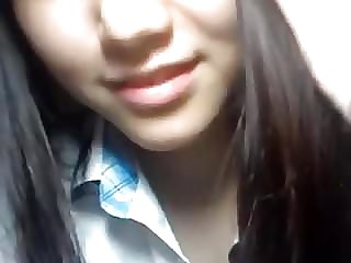 Korean girl and school uniforrm