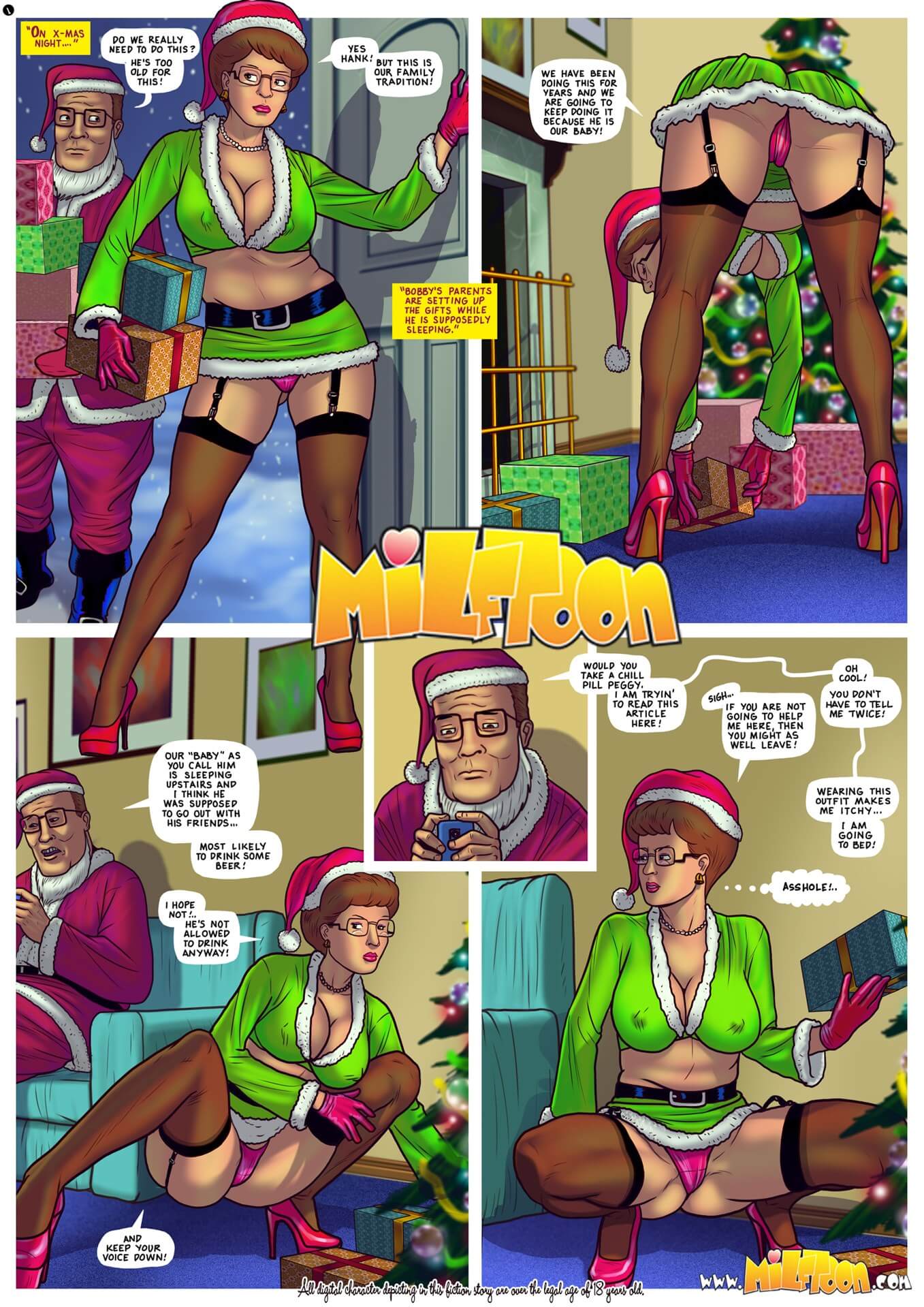 King Sex Fucking Dwn - King Of The Hill Milftoon Comic | Niche Top Mature