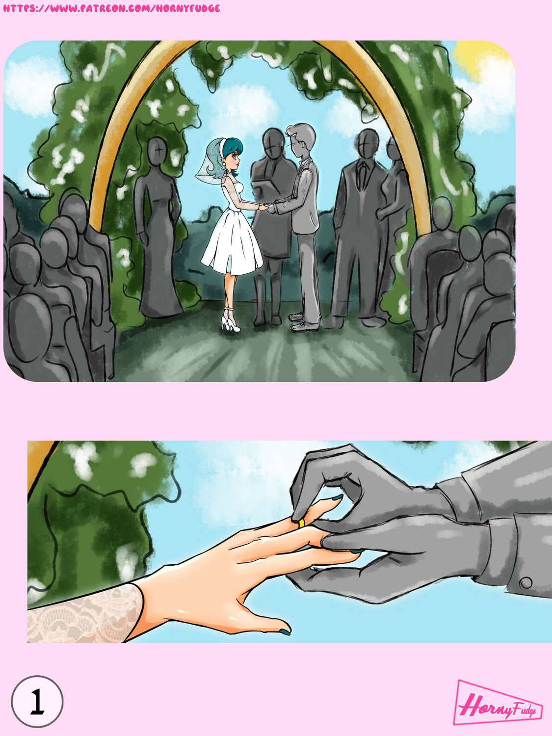 Bride Sex Toons - Stepford Wife Wedding - Sex Comics, Cartoon Porn, Adult Anime & Hentai Manga